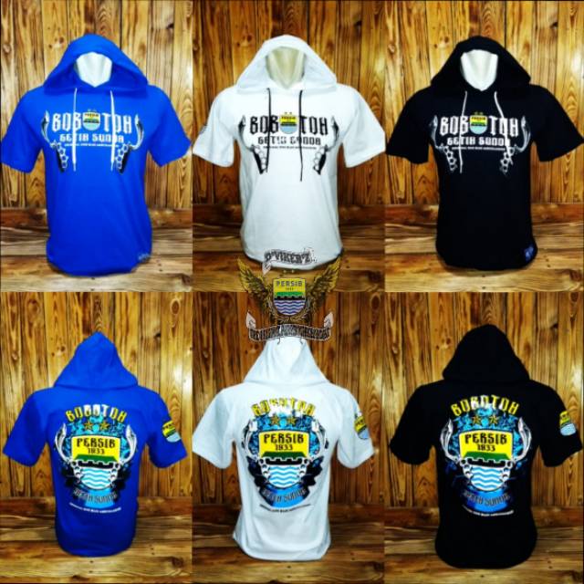 Kaos Persib Hoodie pria wanita