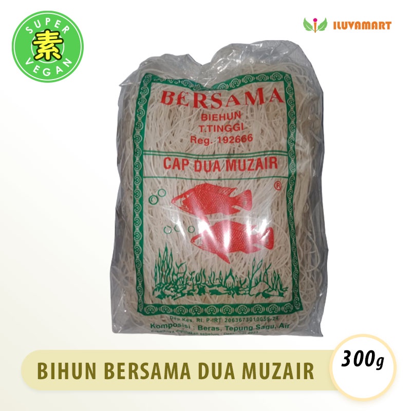 

BIHUN BERSAMA CAP DUA MUZAIR 300gr Bihun Medan Tebing Tinggi