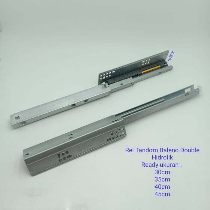 Rel Laci Tandem 50 cm DOUBLE SLOW MOTION Hidrolik