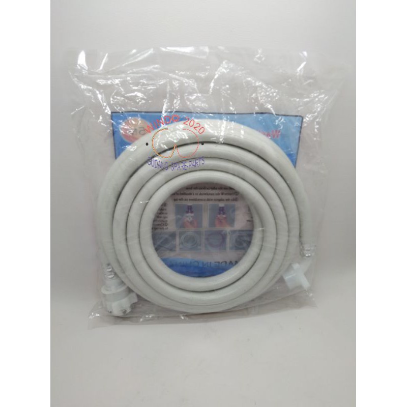 SELANG INLET MESIN CUCI 1 TABUNG 3 METER / SLANG MASUK AIR / WATER INLET HOSE 3M MULTI UNIVERSAL