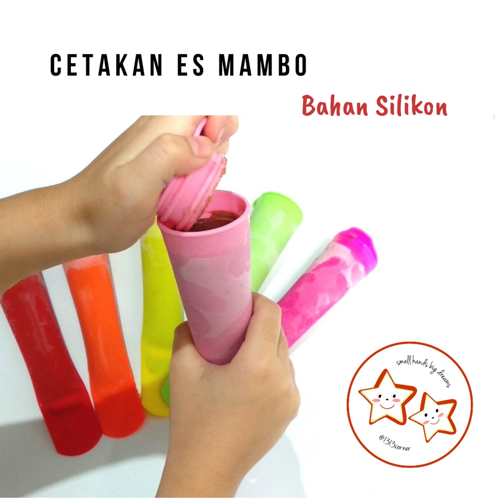 Cetakan Es Lilin Es Loli Jelly Silikon