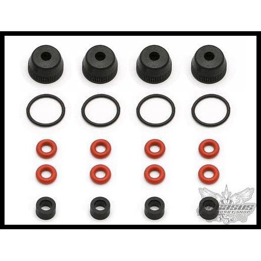 HOT PROMO 7484 TEAM ASSOCIATED FT V2 1:10 SHOCK REBUILD (4SET) TERLARIS