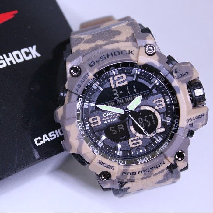Jam tangan G Shock Army GG 1000 Cappucino