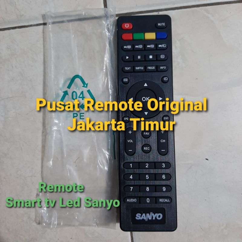 REMOTE REMOT TV LED SANYO HAIER AQUA GRADE ORIGINAL