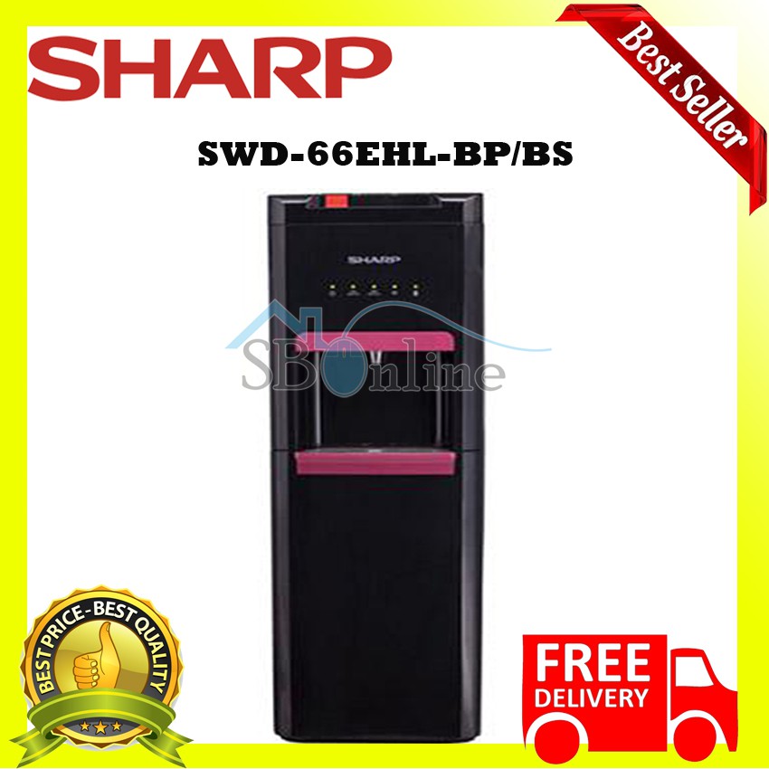 SHARP WATER DISPENSER  SWD-66EHL-BP/BS