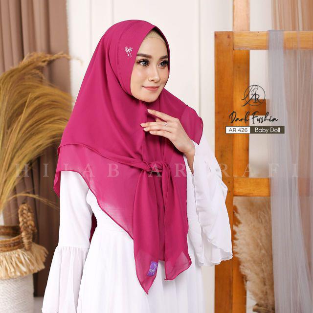 TERLARIS √ Ar 426 hijab instan by hijab ar rafi original hijab instan - INAYAHHIJAB-Darkfuchia