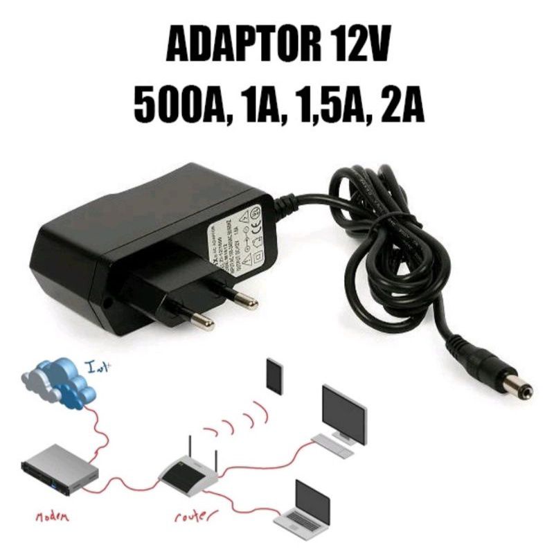 Adaptor cctv 1a 12v