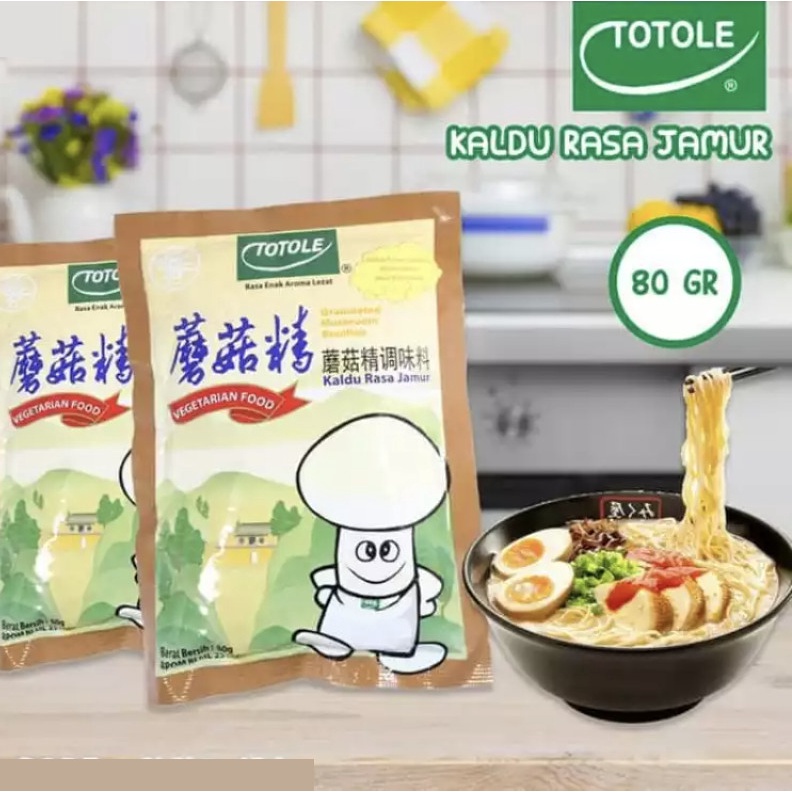 

TOTOLE VEGETARIAN FOOD KALDU JAMUR 80 GR