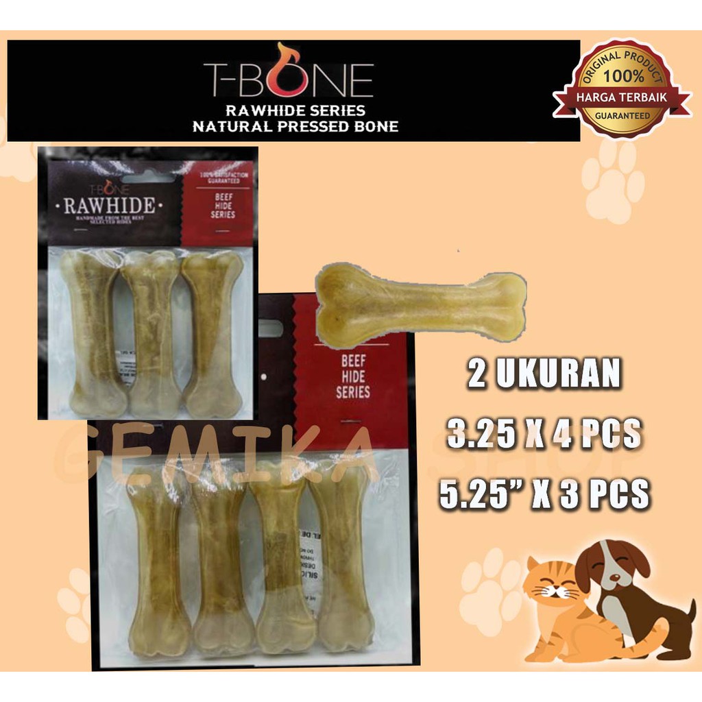 PRESS BONE NATURAL | SNACK ANJING | DOG FOOD