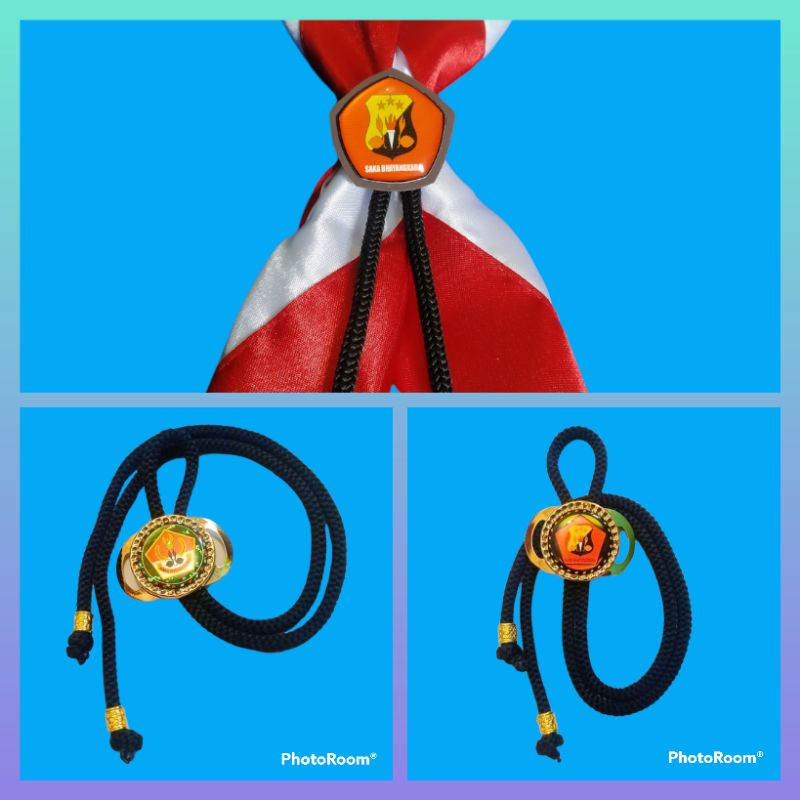 

Ring kacu/kolong Pramuka tali resin viber saka bayang kara tunas2 Pria Wanita Kaka Ade