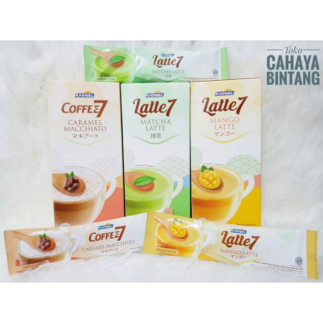 

Coffee 7 MACHIATO & LATTE