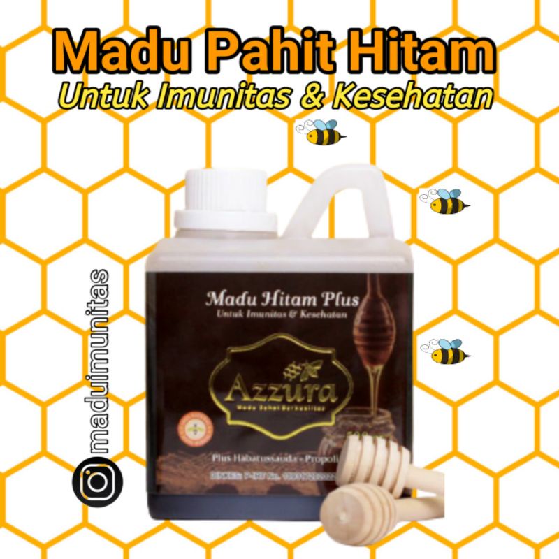 

Madu Pahit Hitam Propolis & Habbatussauda - Imunitas, Kesehatan & Daya Tahan Tubuh - Azzura Herbal Hutan Sumbawa - Asli Murni Sehat Alami Berkualitas