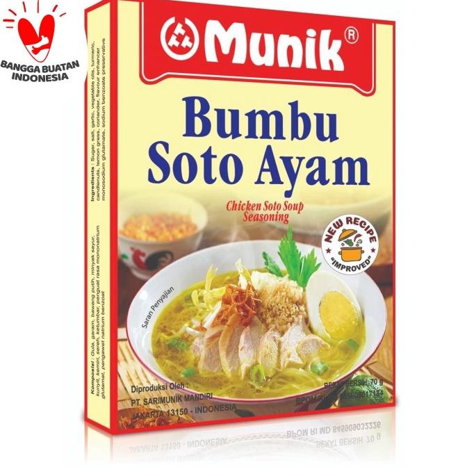 

Bumbu Soto Ayam Munik - 70 gr