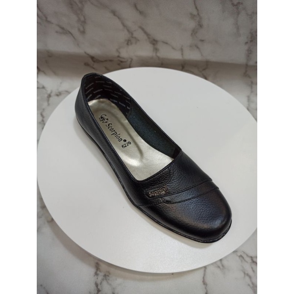 Sepatu Pantofel kulit Scorpion 6229 Sepatu flat