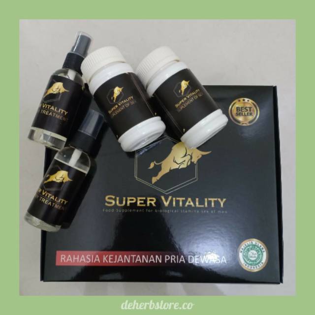 SuperVitality Original | Super Vitality Stamina Pria Original