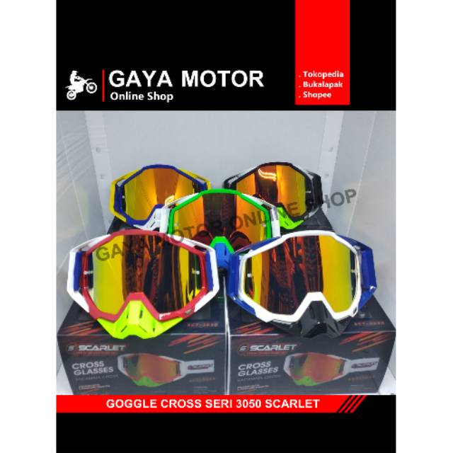 Goggle Cross SCARLET