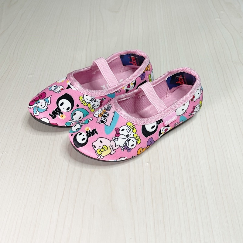 Sepatu Balet Anak Perempuan Motif Karakter Dulux 2029 E Ukuran 20-25 25-30