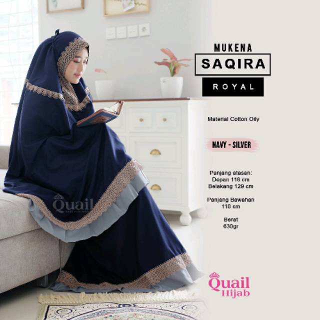 Quail Hijab - Mukenah Saqira Royal