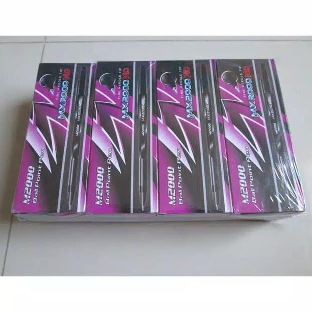 

Office & Stationery | Alat Tulis | Pulpen Murah M2000 Warna Hitam 144Pcs | Best Seller