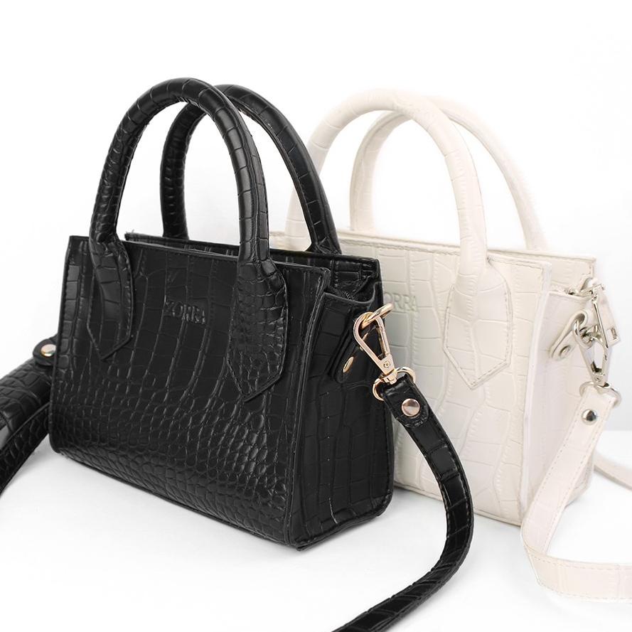 Zorra - Claudia Tas Original Tas Selempang Croco Mini Slingbag Croco Mini Tas Selempang Mini Korea