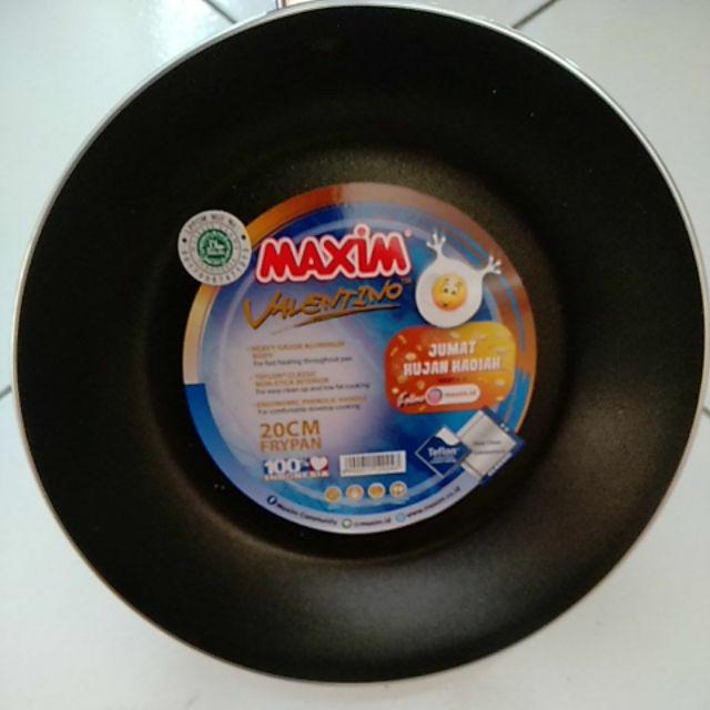 Fry Pan Teflon Maxim Valentino 20 Cm Tebal