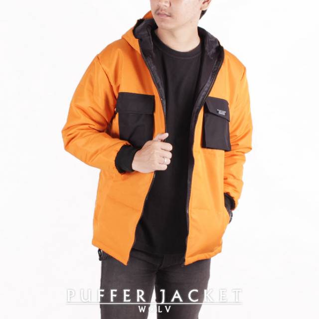 jaket puffer wolv