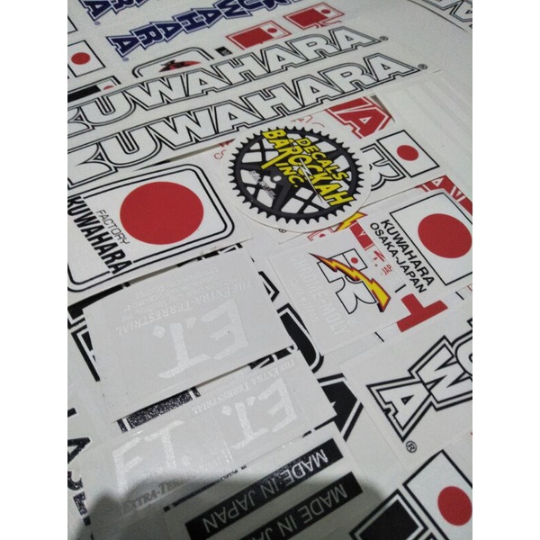 decals bmx stiker bmx kuwahara et repro