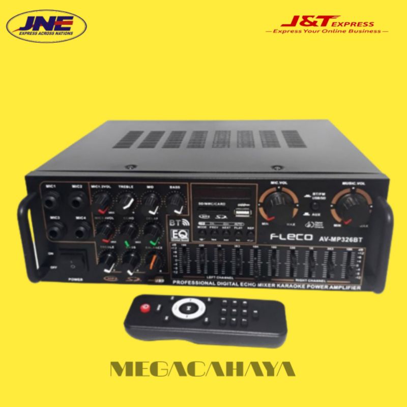 Jual Amplifier FLECO power ampli murah amplifier karaoke rumahan FLECO original Shopee Indonesia