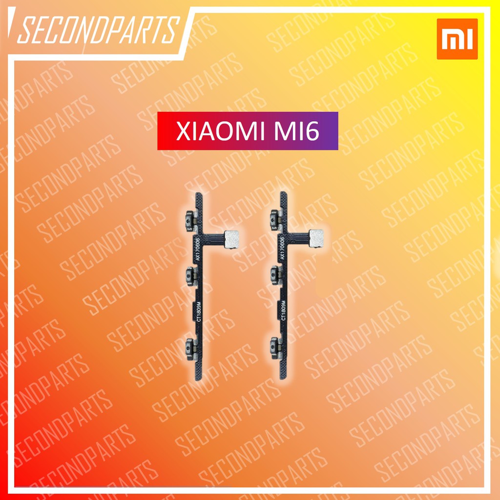 FLEXIBLE ON OFF TOMBOL POWER XIAOMI MI6 MI 6 ORIGINAL