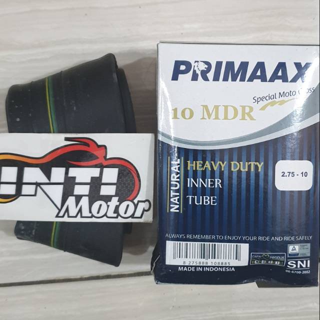 Ban Dalam Mini Trail 275 ring 10 PRIMAAX RING10 HEAVY DUTY INNER TUBE PRIMAX cross trel 27510 tril