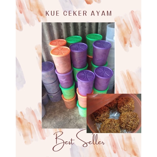 

kue cakar ayam / sarang balam