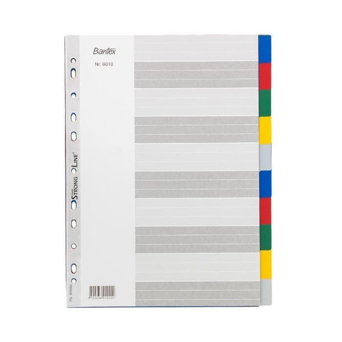 

Devider Pembatas Dokumen File Plastik Warna Bantex 6010