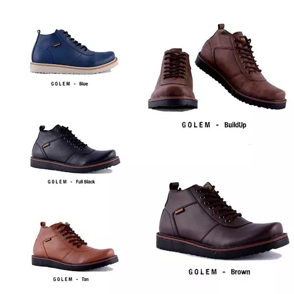 sepatu - sepatu pria - sepatu boots - sepatu gaya