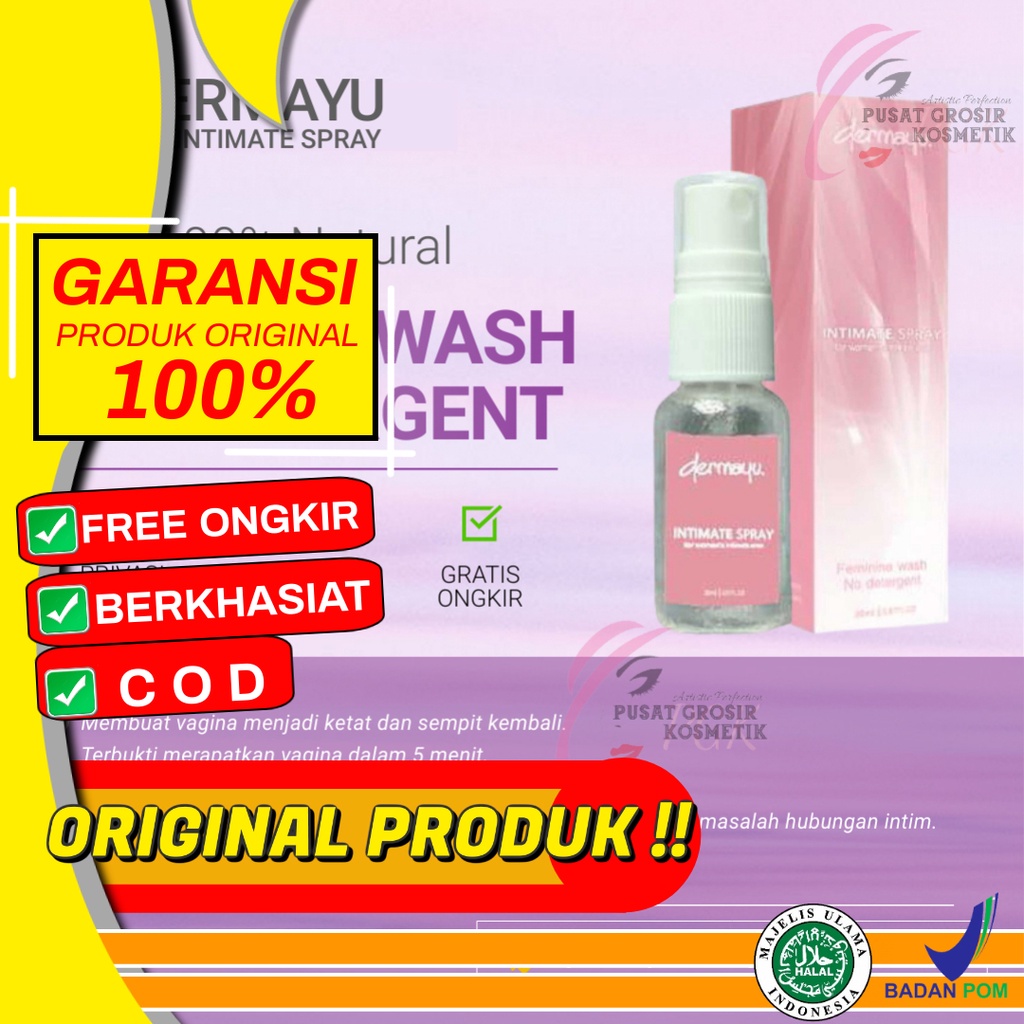 DERMAYU INTIMATE SPRAY 20ML - PERAPAT VAGINA - RAPET VAGINA - PERAPET MISS V PERAPAT MISS V SERUM