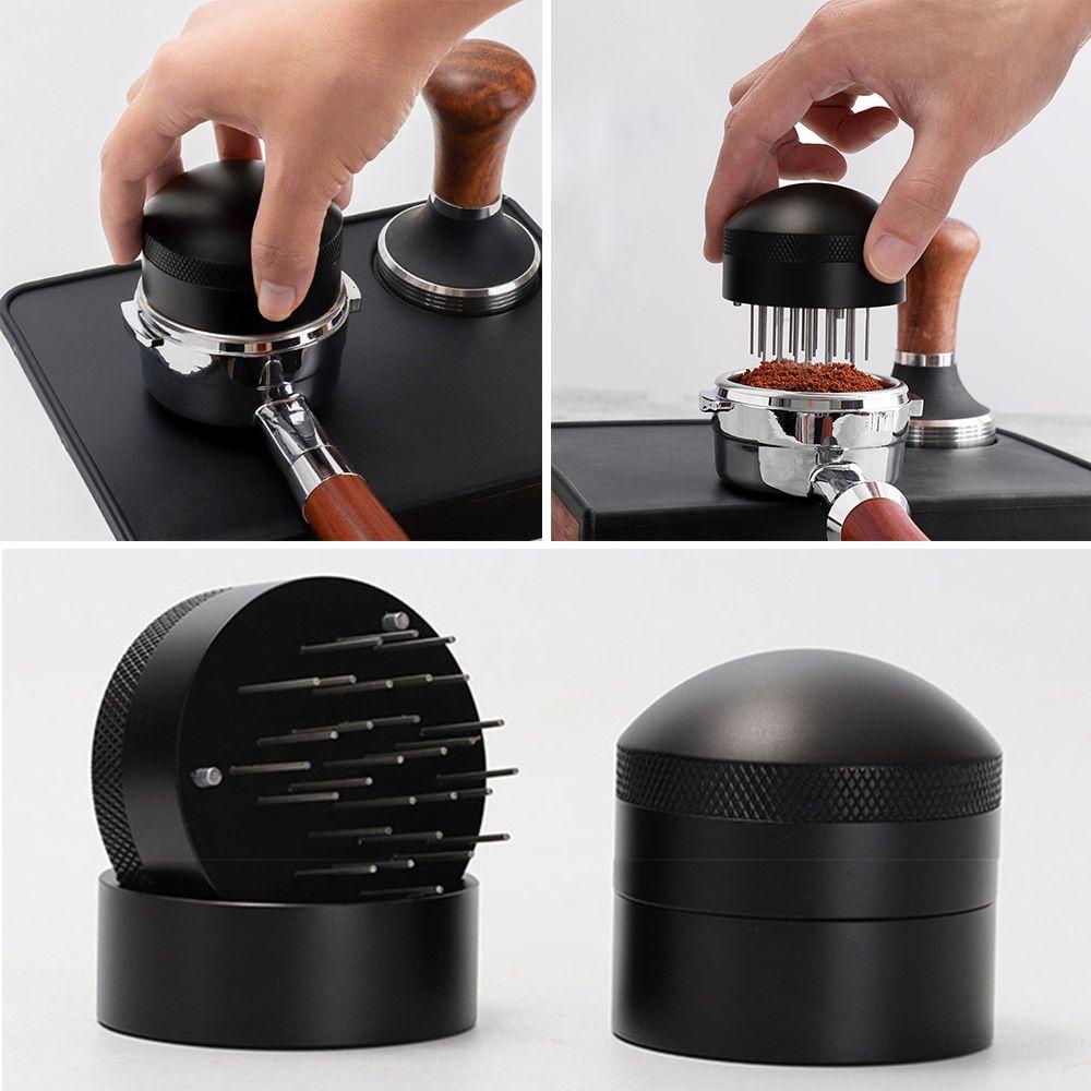 Handle and Stand Distro Espresso Nanas DIY Jarum Tamper Kopi Distributor Alat Distro Tangan Muat 51mm Portafilter