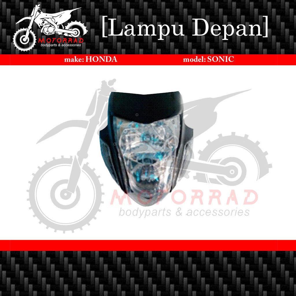 LAMPU DEPAN HONDA SONIC