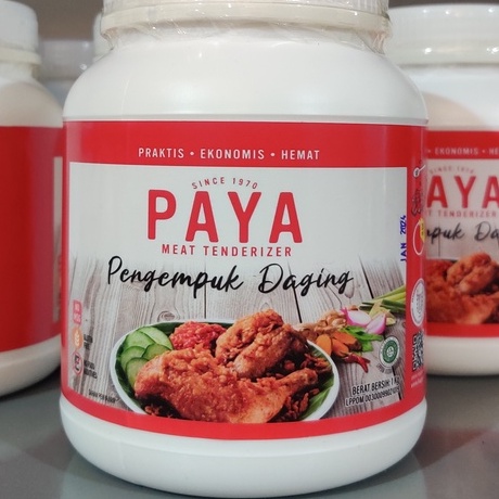 PAYA meat Tenderizer / Pelunak Daging kemasan 1kg / 1000gr