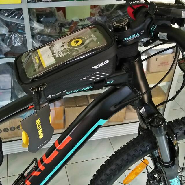 Tas pouch frame tempat HP sepeda gunung mtb roadbike WildMan