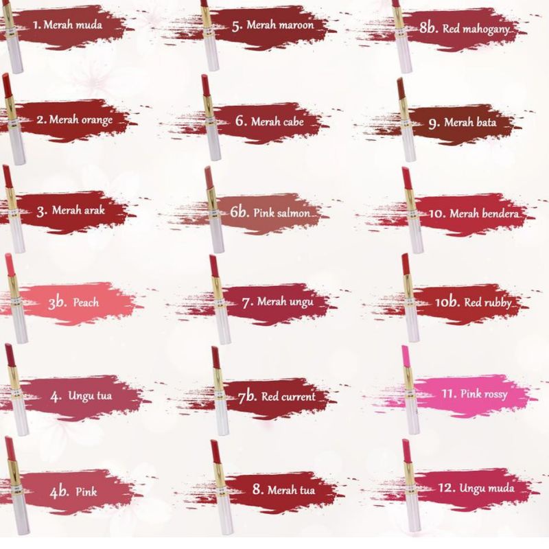 [NEW] Casandra Colorfix Beauty Lipstick | Lipstik