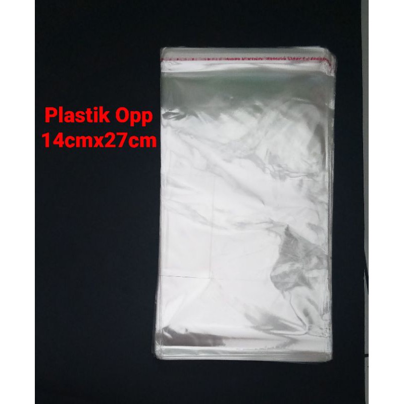 Plastik OPP 14x27+3