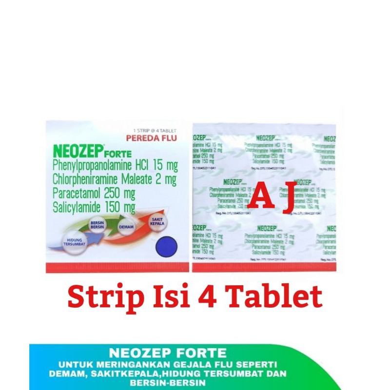 Neozep Forte - Obat Flu Dan Hidung Tersumbat