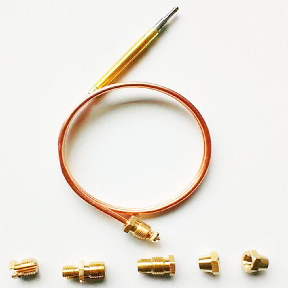 Populer Universal Thermocouple Lima Set Pengganti Mur Suhu Probe Kit Flameout Perangkat Perlindungan