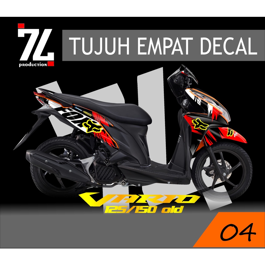 Decal Vario 125-150 Old Variasi Full body Full modif 7404