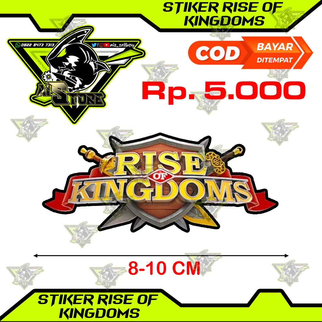 Stiker Rise of Kingdoms