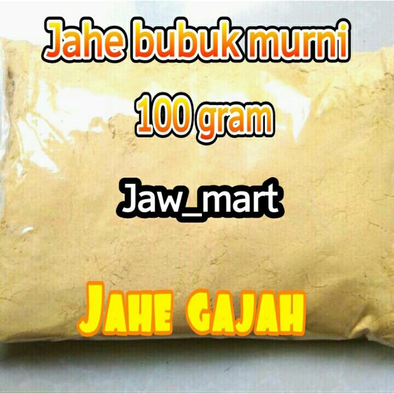 

jahe bubuk murni 100 gram