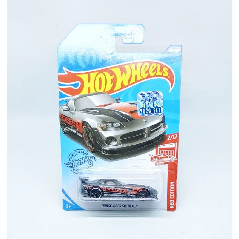 Hot Wheels Dodge Viper SRT10 ACR Red Edition US Card Factory Sealed 2020