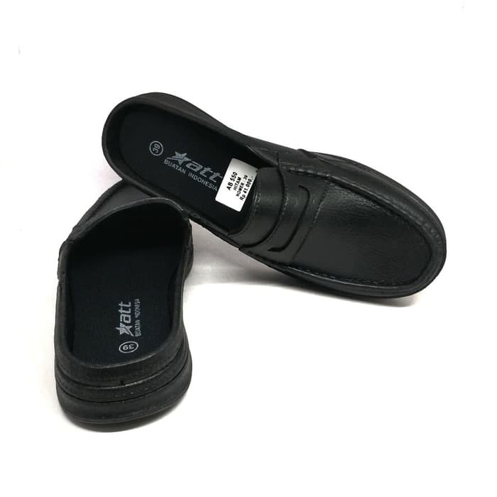 PROMO  SEPATU SANDAL KARET PRIA ATT AB550 - HITAM