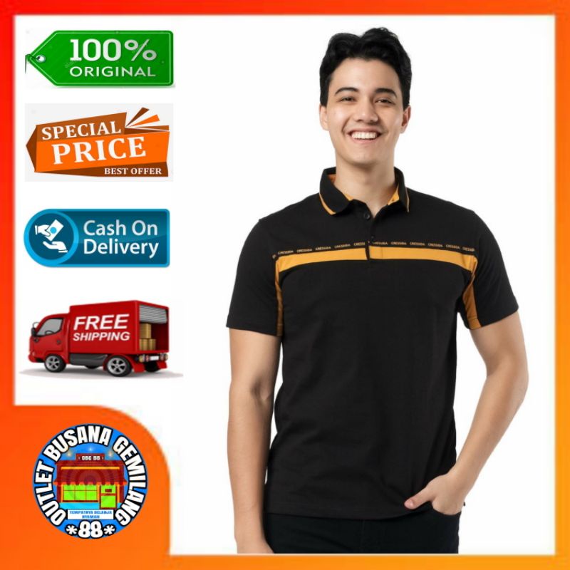 Cressida original Kaos polo pria Kaos kerah pria Kaos berkerah pria Polo shirt pria CRESSIDA Polo sh