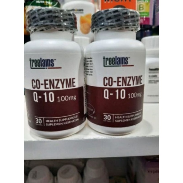 TREELAINS CO ENZYME Q10 100 MG ISI 30 SOFGEL