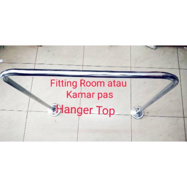Fitting Room Kotak Dan Oval Atau Kamar Pas/Fitting Room/Kamar Pas/Besi Fitting Room/Besi Kamar Pas/J